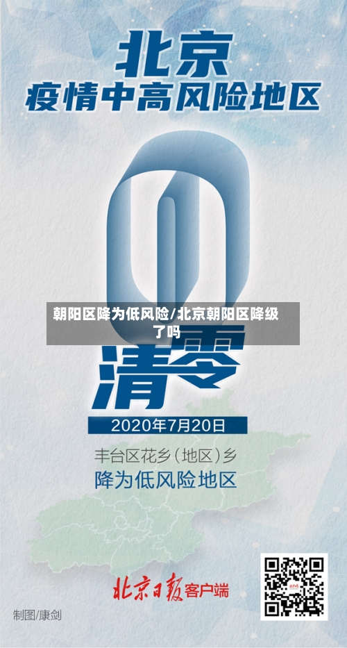 朝阳区降为低风险/北京朝阳区降级了吗-第3张图片