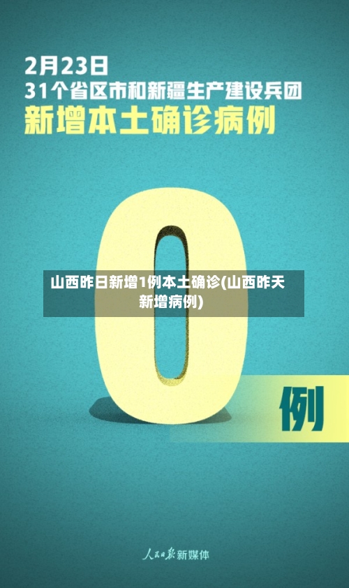 山西昨日新增1例本土确诊(山西昨天新增病例)-第2张图片