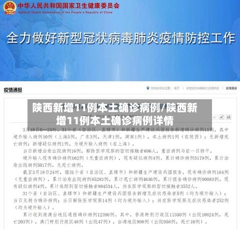 陕西新增11例本土确诊病例/陕西新增11例本土确诊病例详情