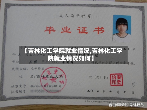 【吉林化工学院就业情况,吉林化工学院就业情况如何】