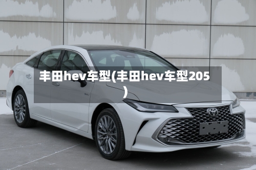 丰田hev车型(丰田hev车型205)