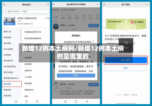新增12例本土病例/新增12例本土病例是哪里的-第3张图片