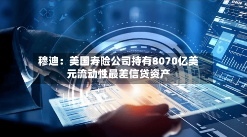 穆迪：美国寿险公司持有8070亿美元流动性最差信贷资产