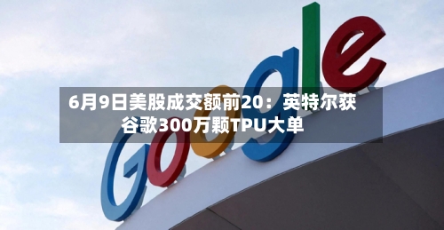 6月9日美股成交额前20:英特尔获谷歌300万颗TPU大单-第3张图片